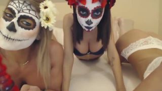Fake Tits 3 Girls Have a Horny Halloween High Definition