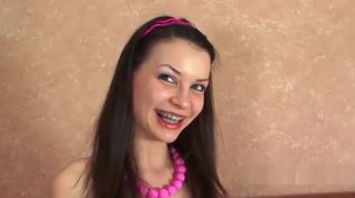 xVideos Giggly teen in braces unprepared for fast hard fuck LetItBit