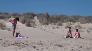 Amateur Blowjob Sunbathing At Nudist Beach Two Couple Fuck Hidden Cam Cum On Ass