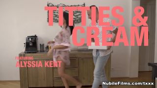 Free Blow Job Alyssia Kent & Jason X in Titties And Cream - NubileFilms Cock