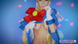 Pinoy Kinky Kenzie Reeves is dressed up as Sailor Moon and...