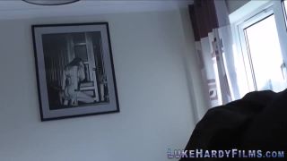 Whores Brit in glasses sucks and rides Luke Hardy Black Hair