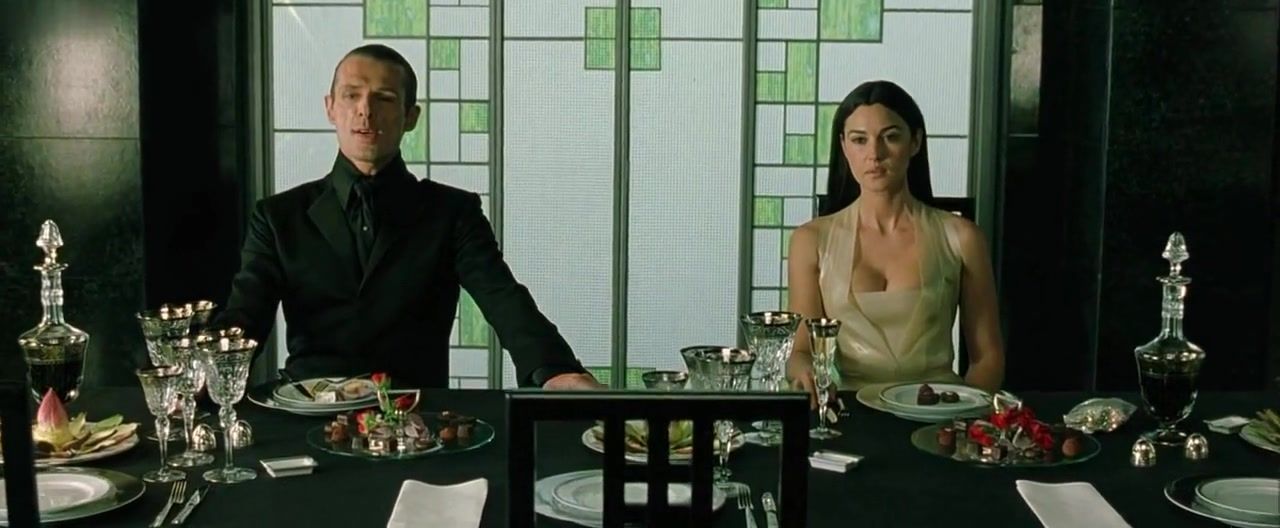Hot Sluts Carrie Anne Moss,Monica Bellucci in The Matrix Reloaded (2003) Amateur
