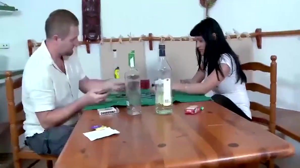 Licking Pussy She Loses At Poker And Has To Fuck Him Hard - Samantha Pink Facial - 1
