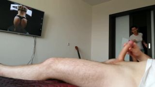 Room Mom Caught Stepson Jerking Off And Give Blowjob...